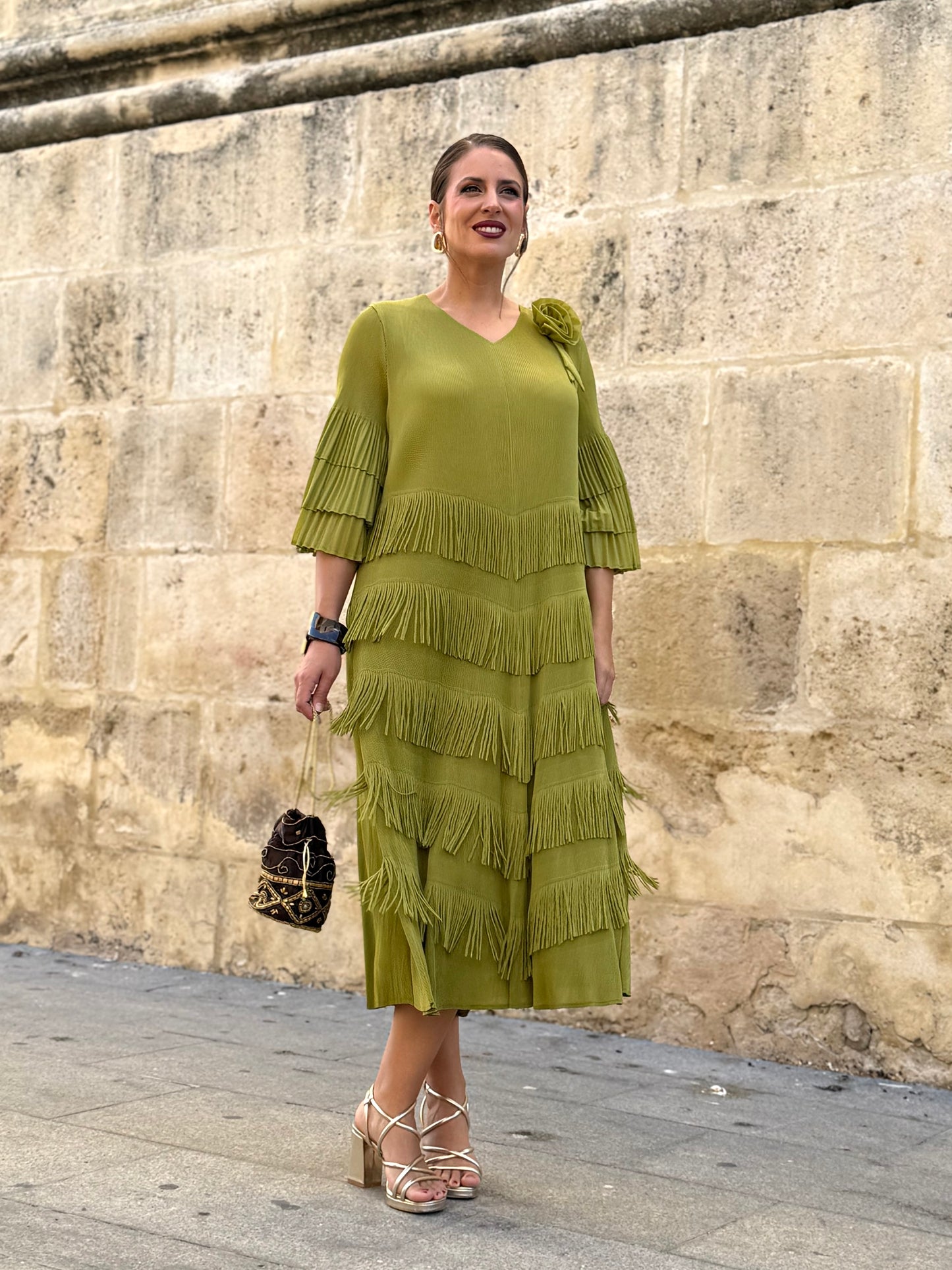 Vestido Cordelia Pistacho