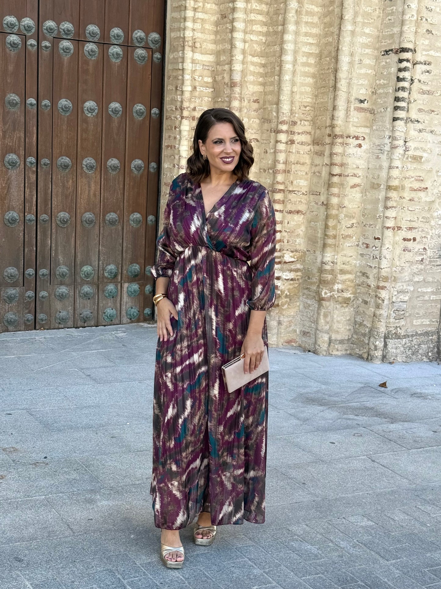 Vestido Olivia Buganvilla