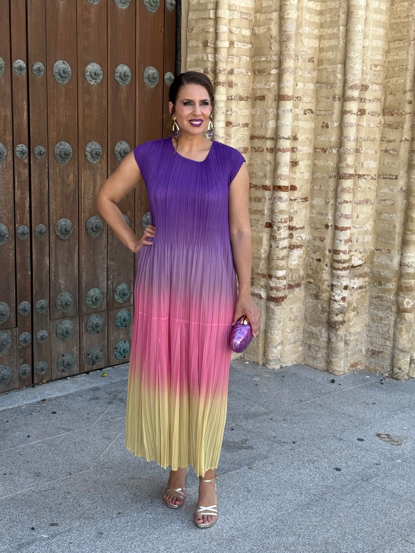 Vestido Armonía Morado