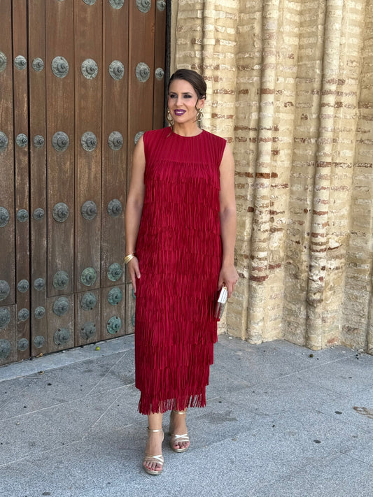 Vestido Belmira Rojo