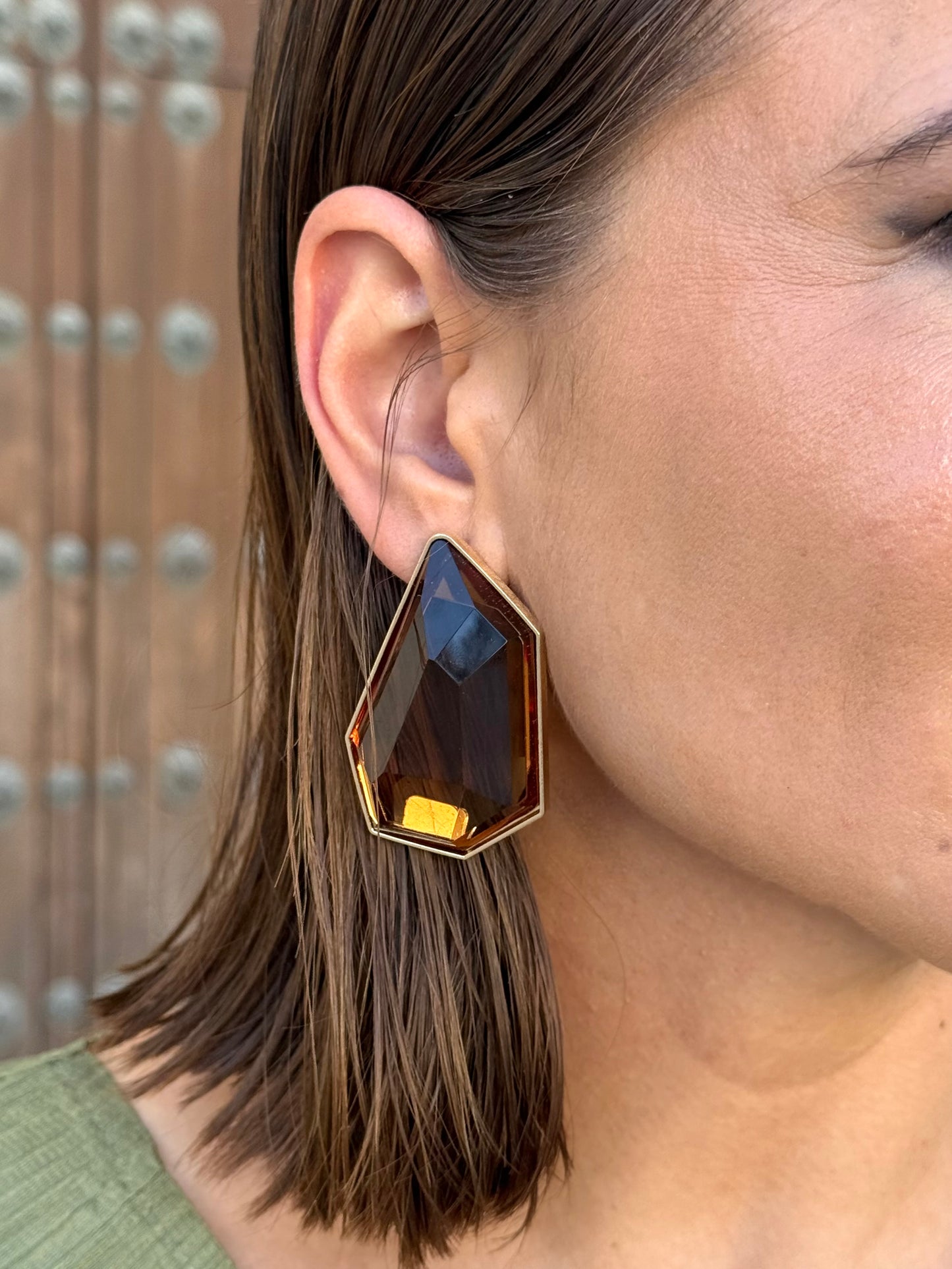 Pendientes Pontevedra Marrón