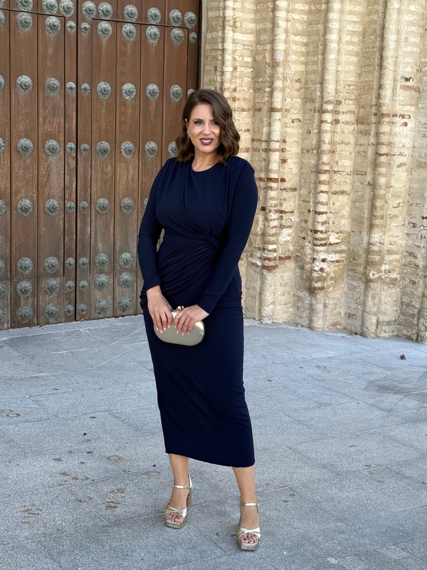 Vestido Cayetana Marino