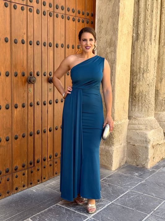 Vestido Salma Petróleo