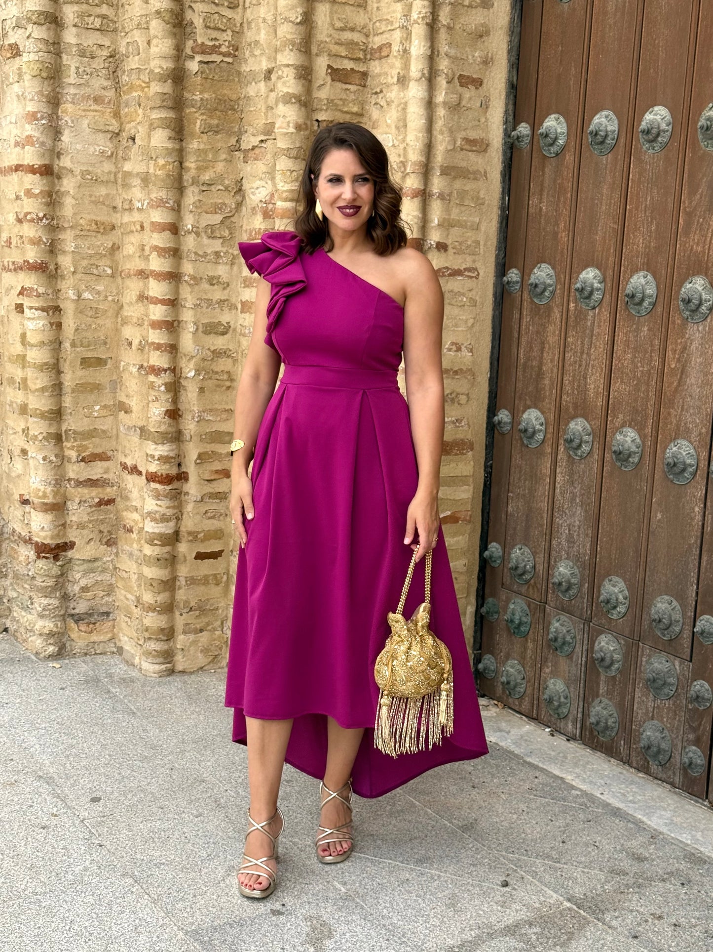 Vestido Nayara Buganvilla