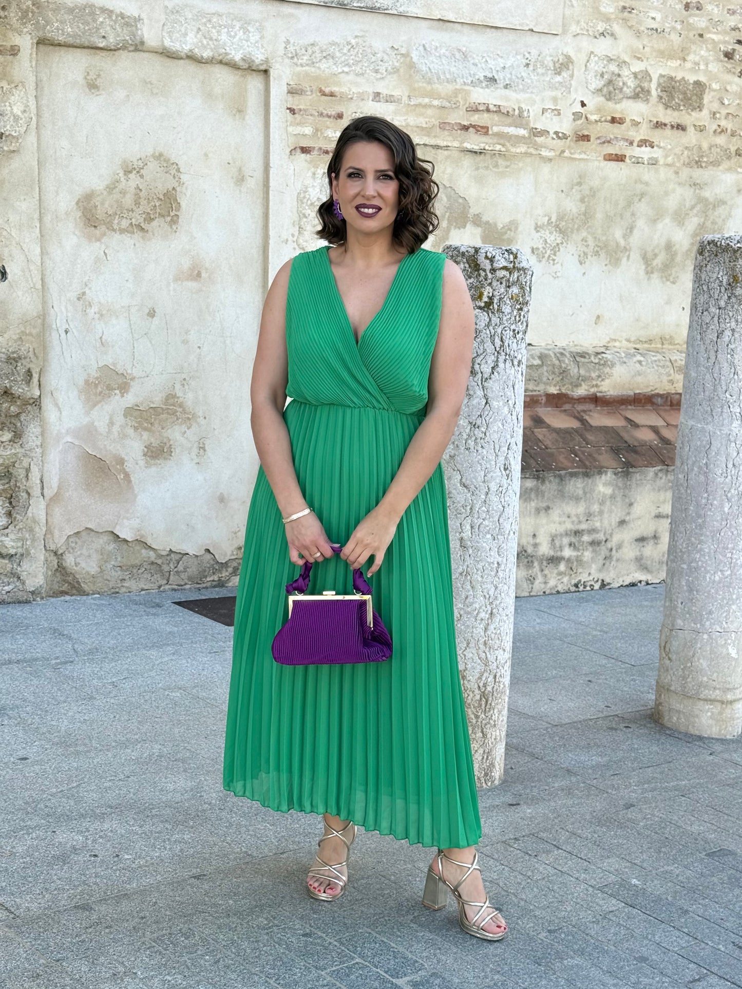 Vestido Sicilia Verde Andalucía