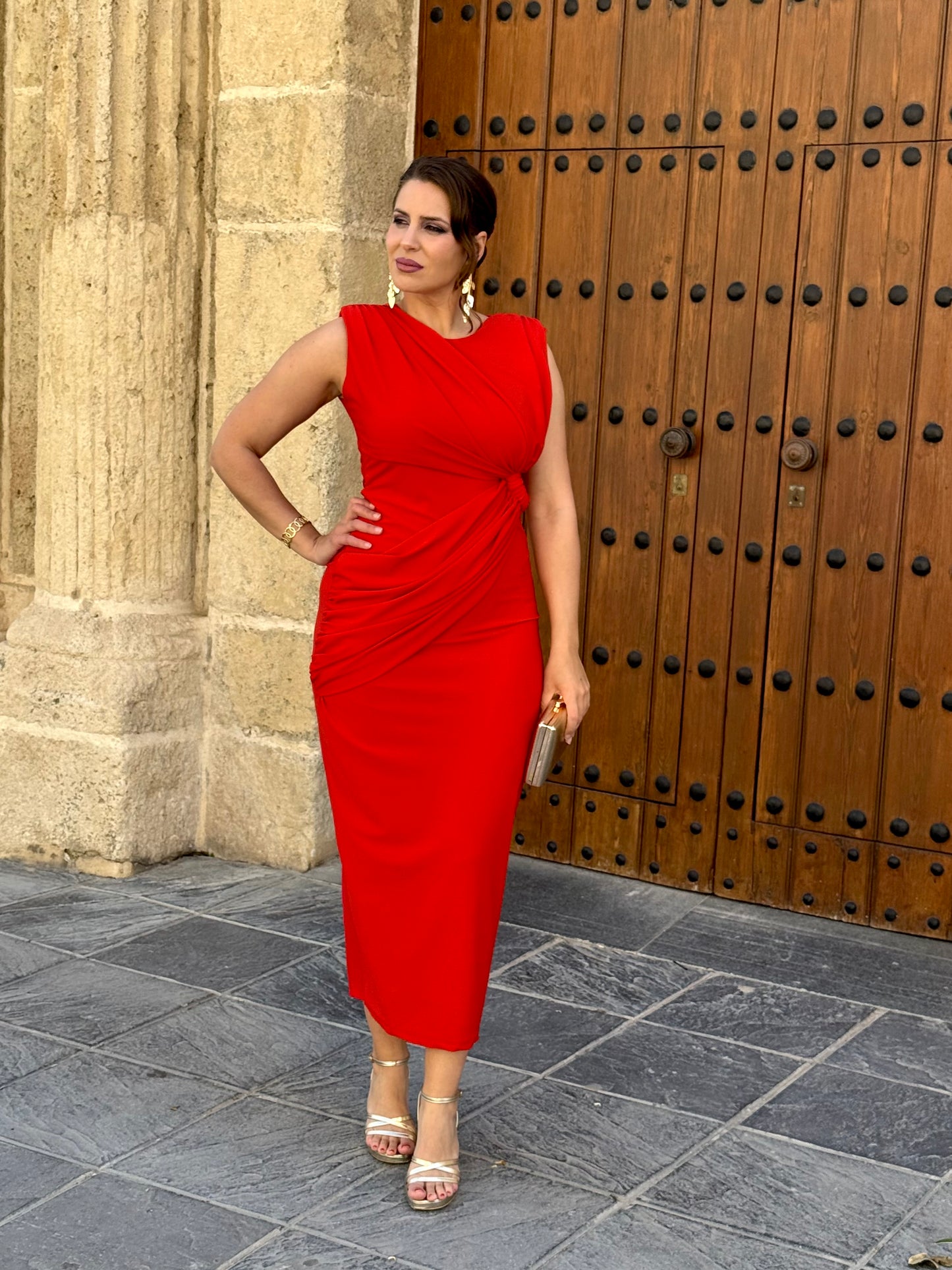 Vestido Melisa Rojo
