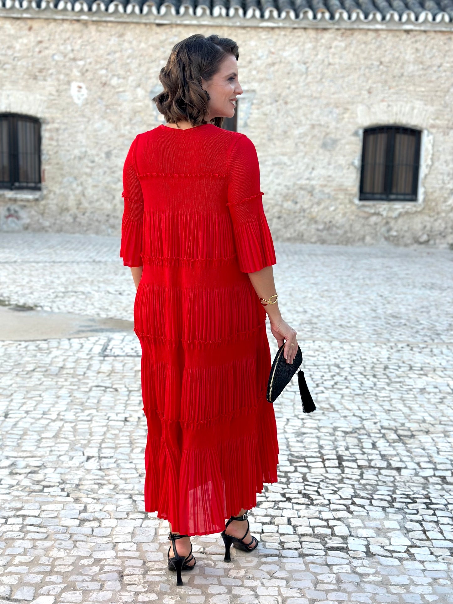 Vestido Jimena Rojo