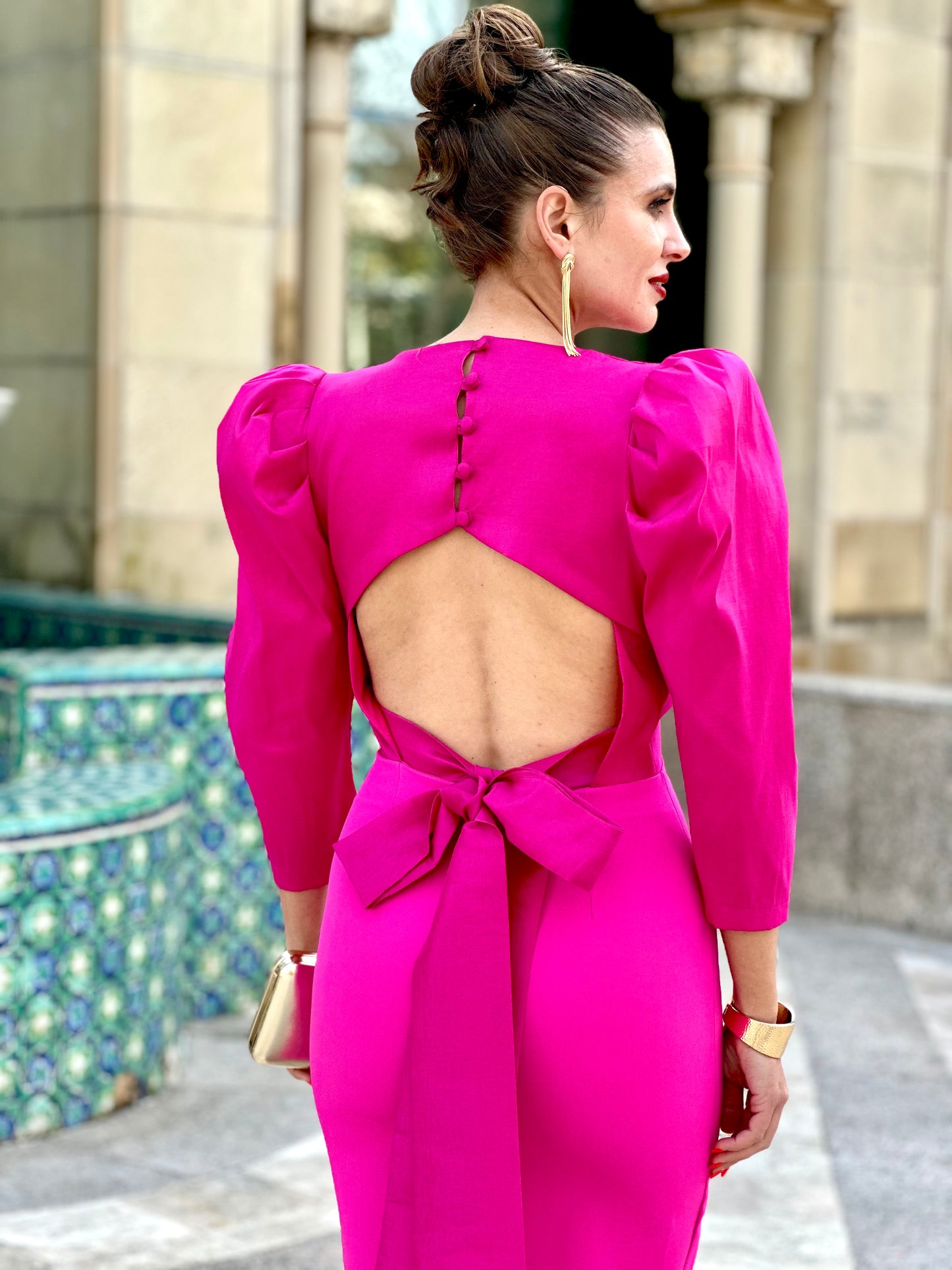 Vestido Granada Fucsia