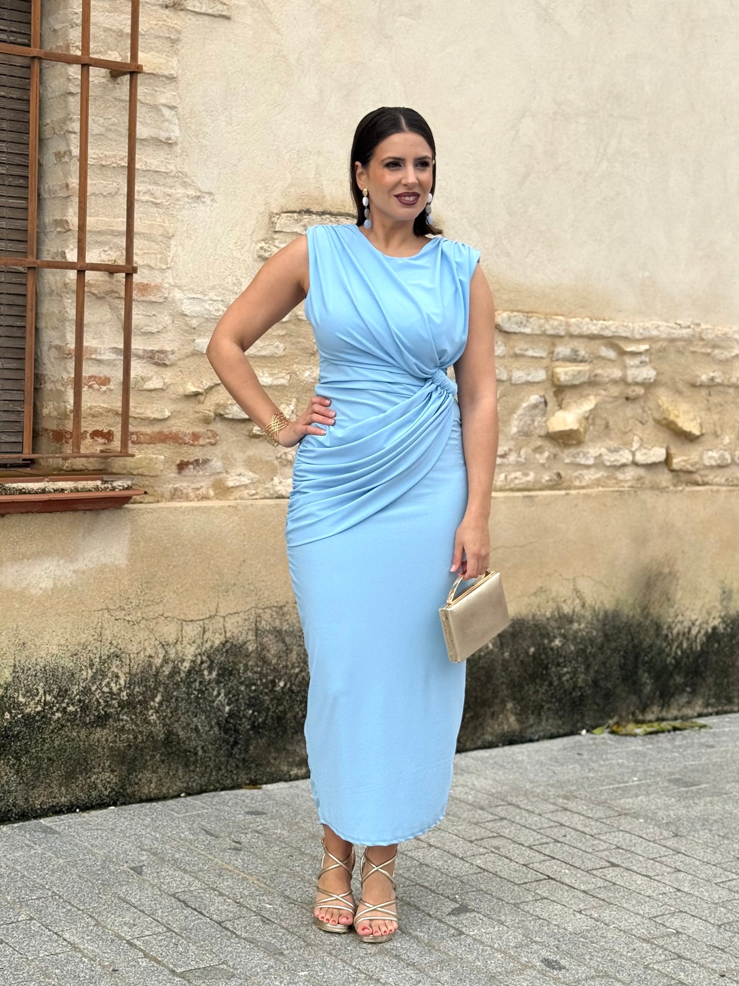 Vestido Melisa Celeste