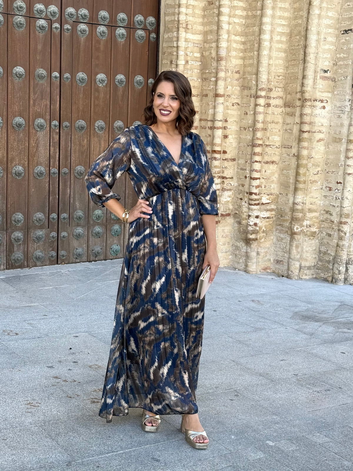 Vestido Olivia Azul