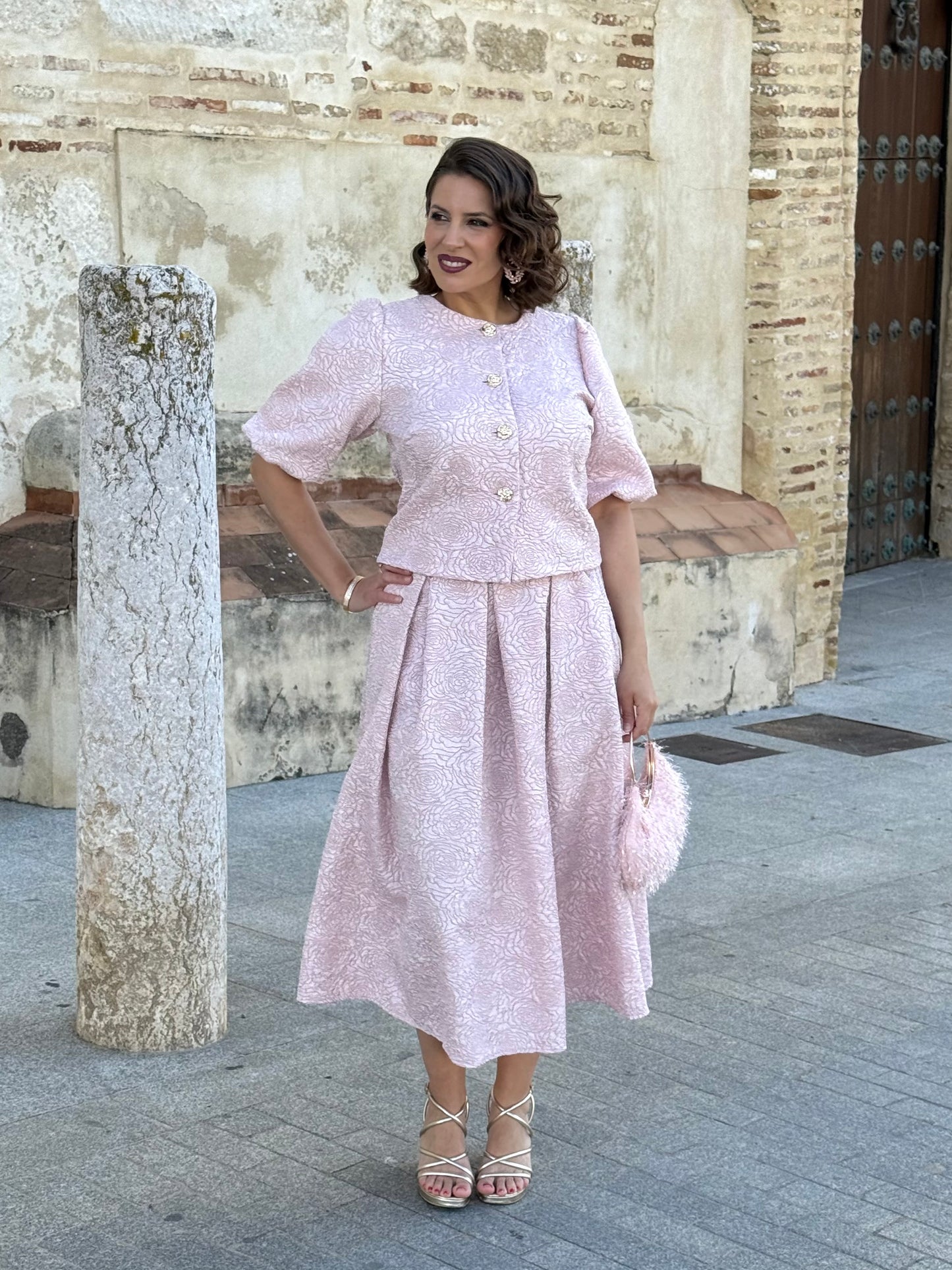 Conjunto Jazmín Rosa