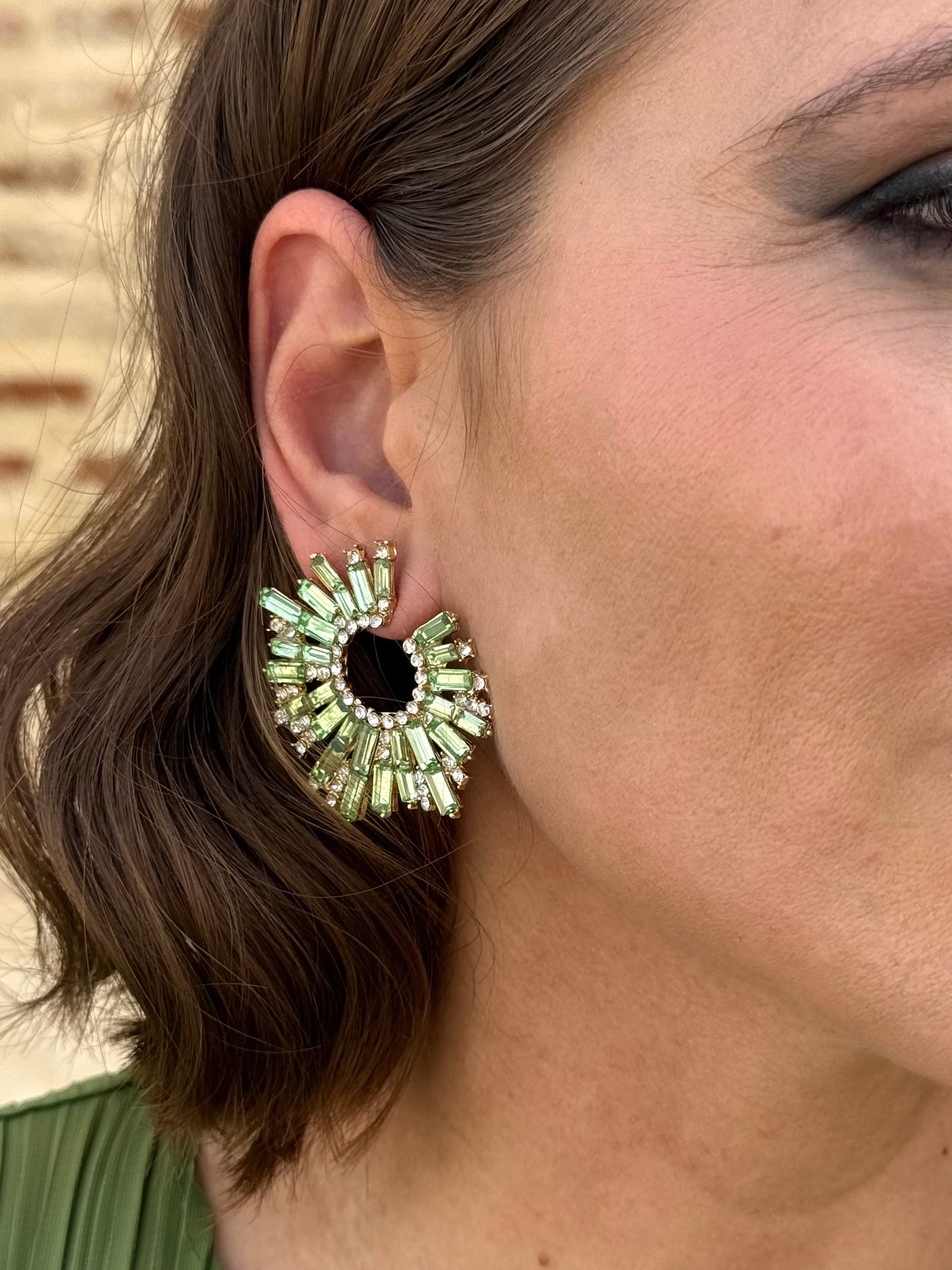 Pendientes Noa Verdoso