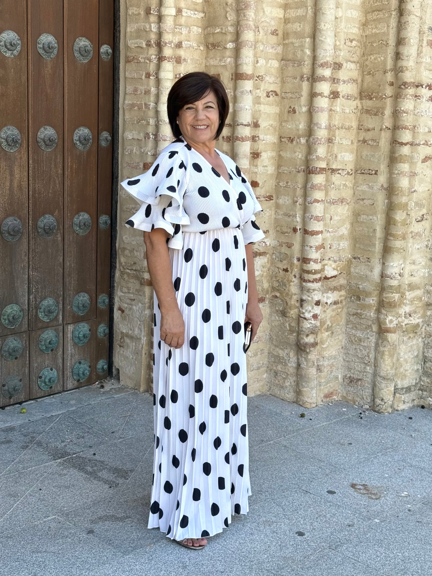 Vestido Dalia Lunar Blanco