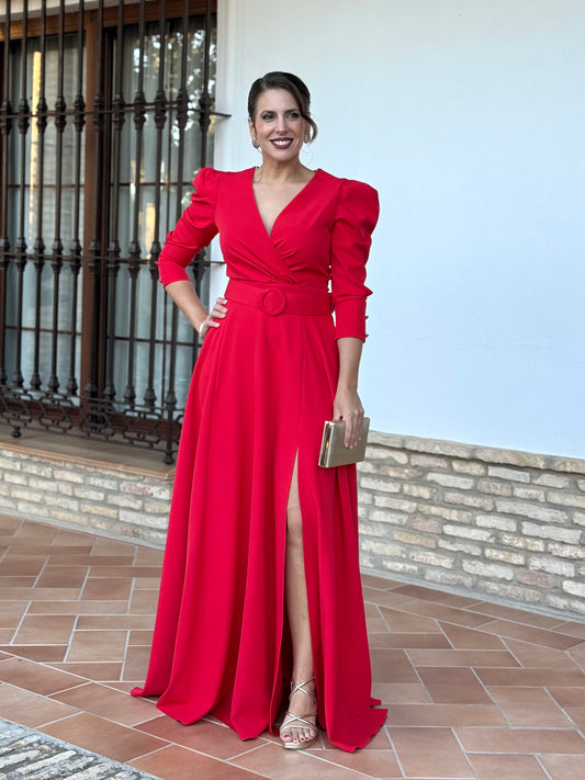 Vestido Coralina Rojo