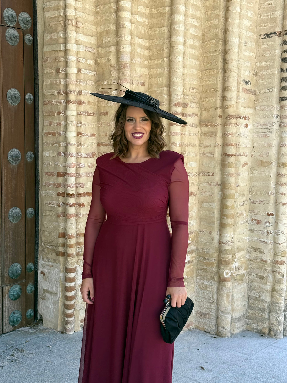Vestido Dulcinea Burdeos