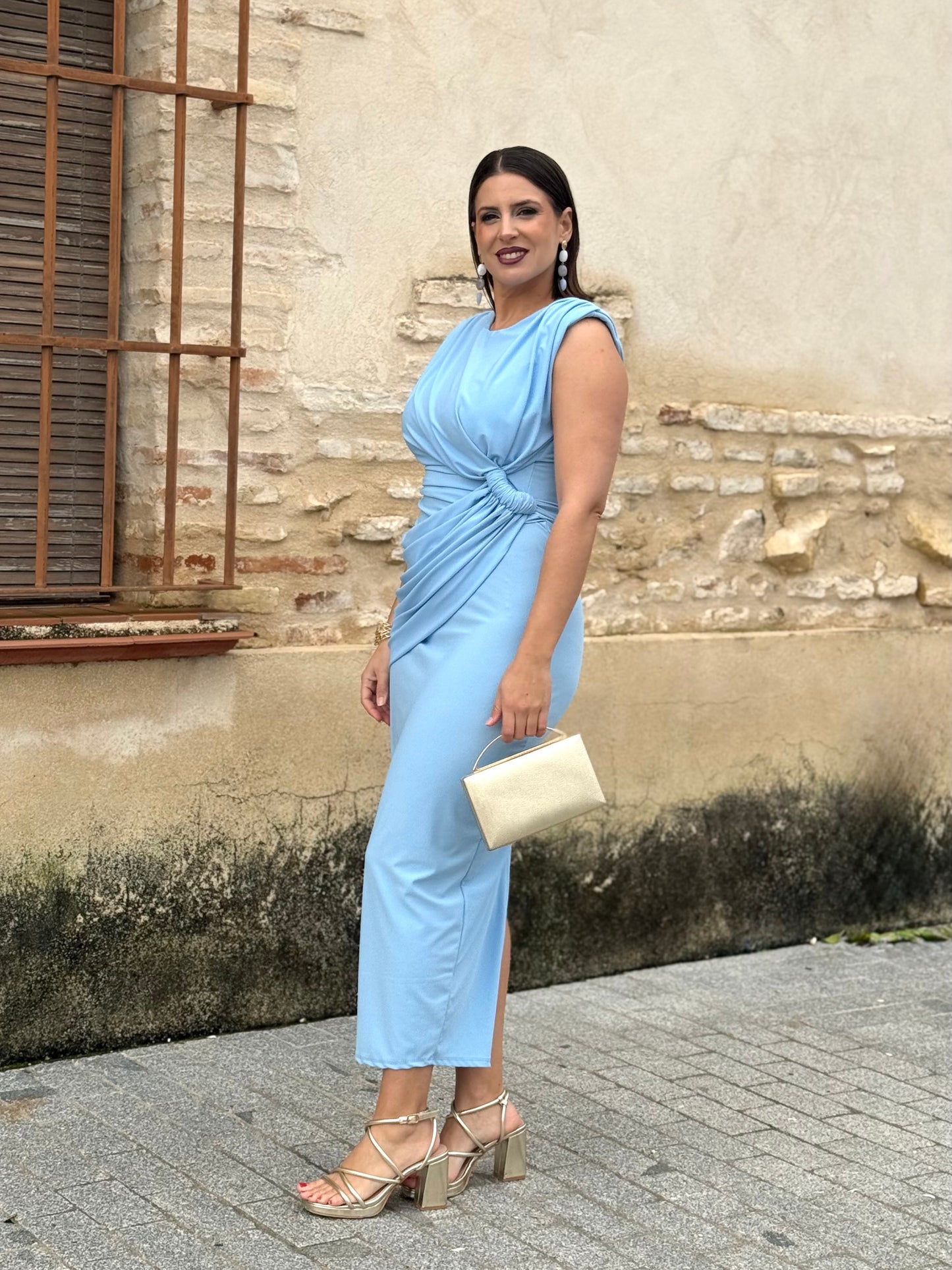 Vestido Melisa Celeste