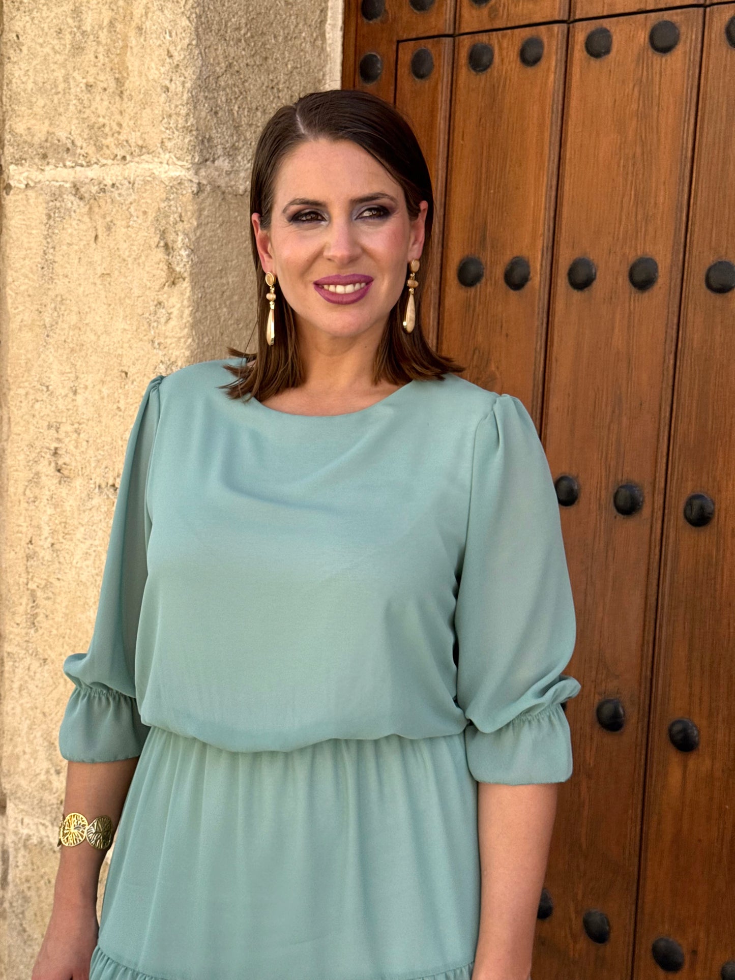 Vestido Génova Agua Marina
