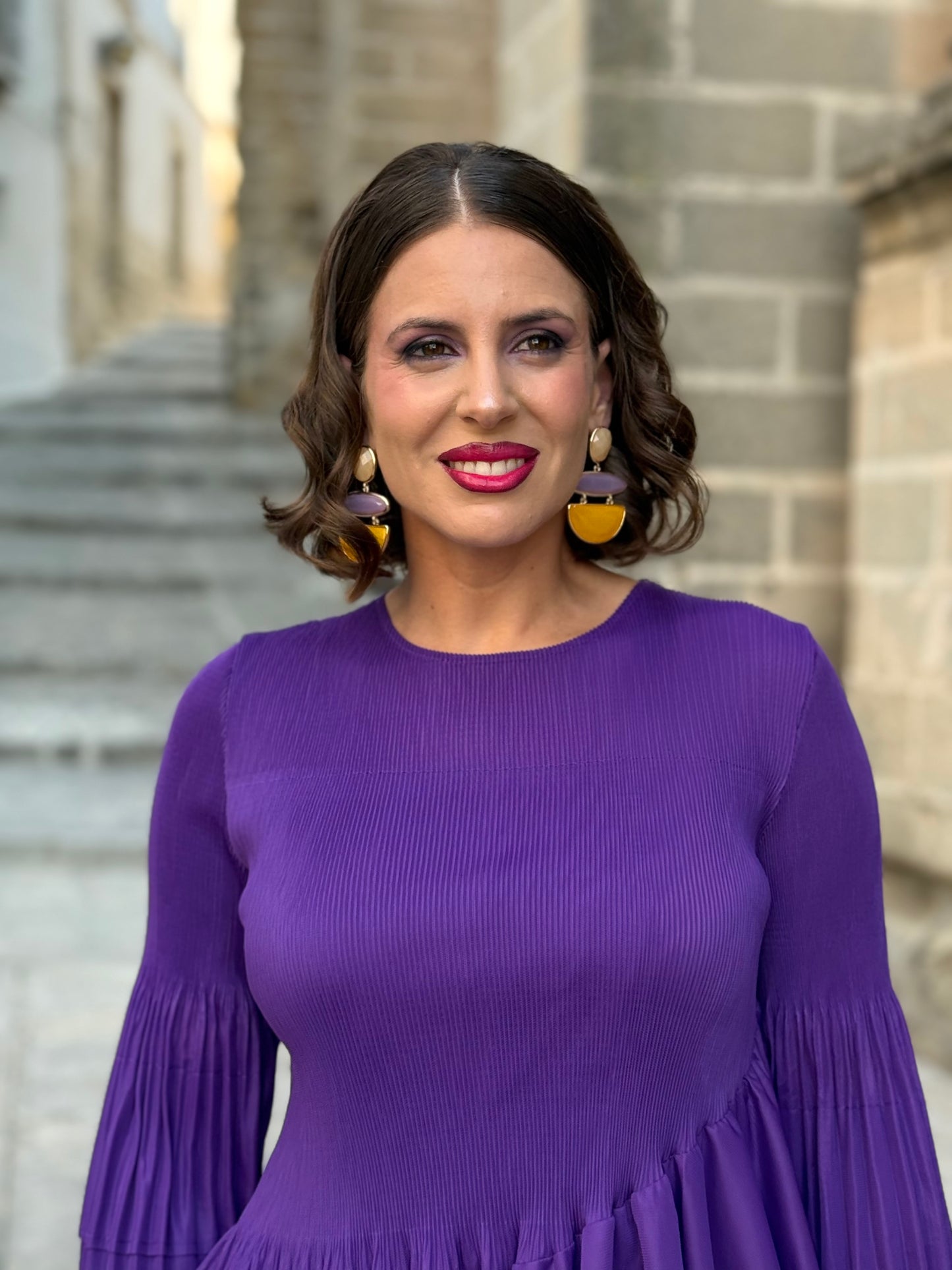 Vestido Amaris Morado