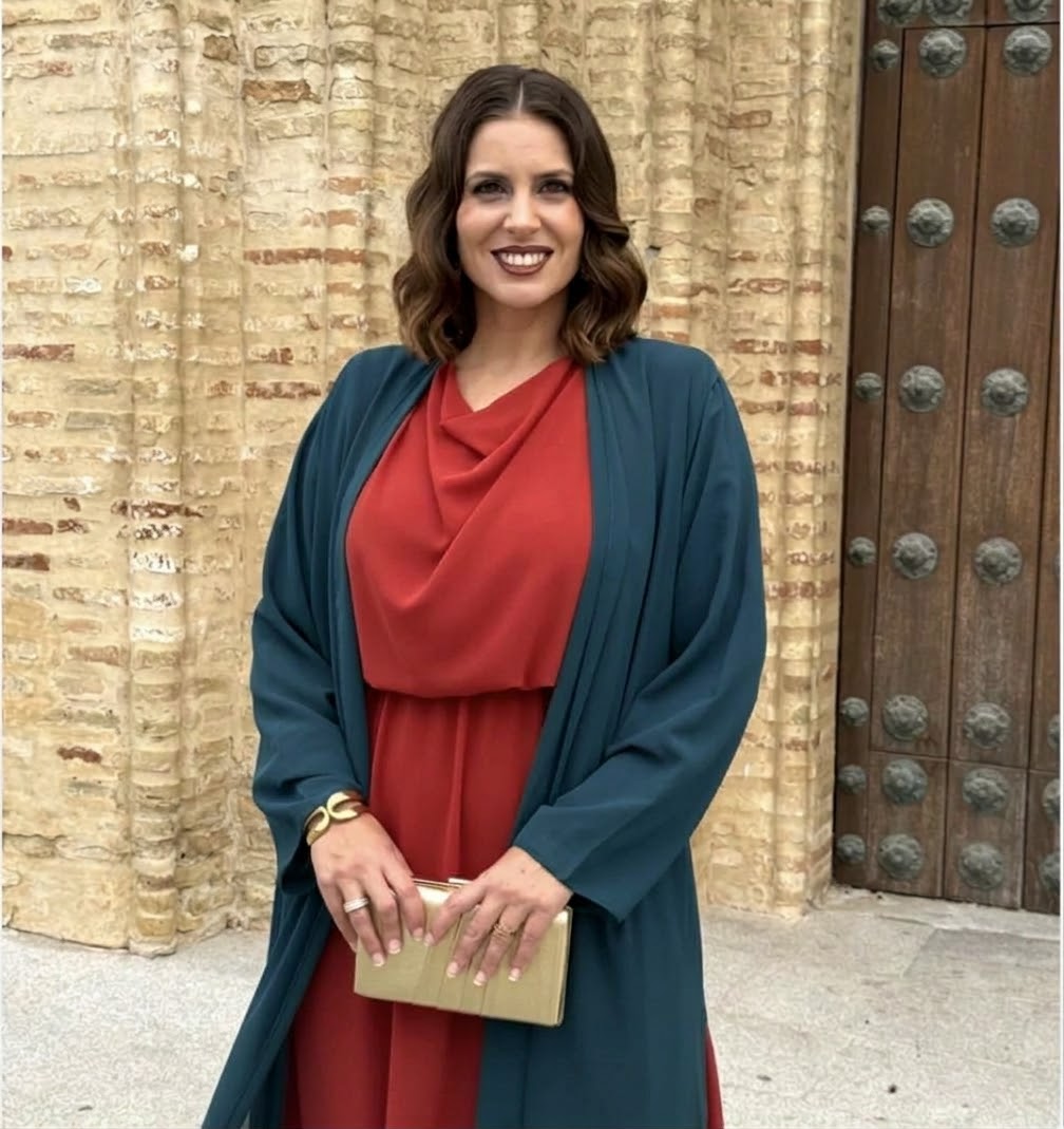 Kimono de gasa Petróleo