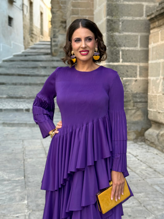 Vestido Amaris Morado