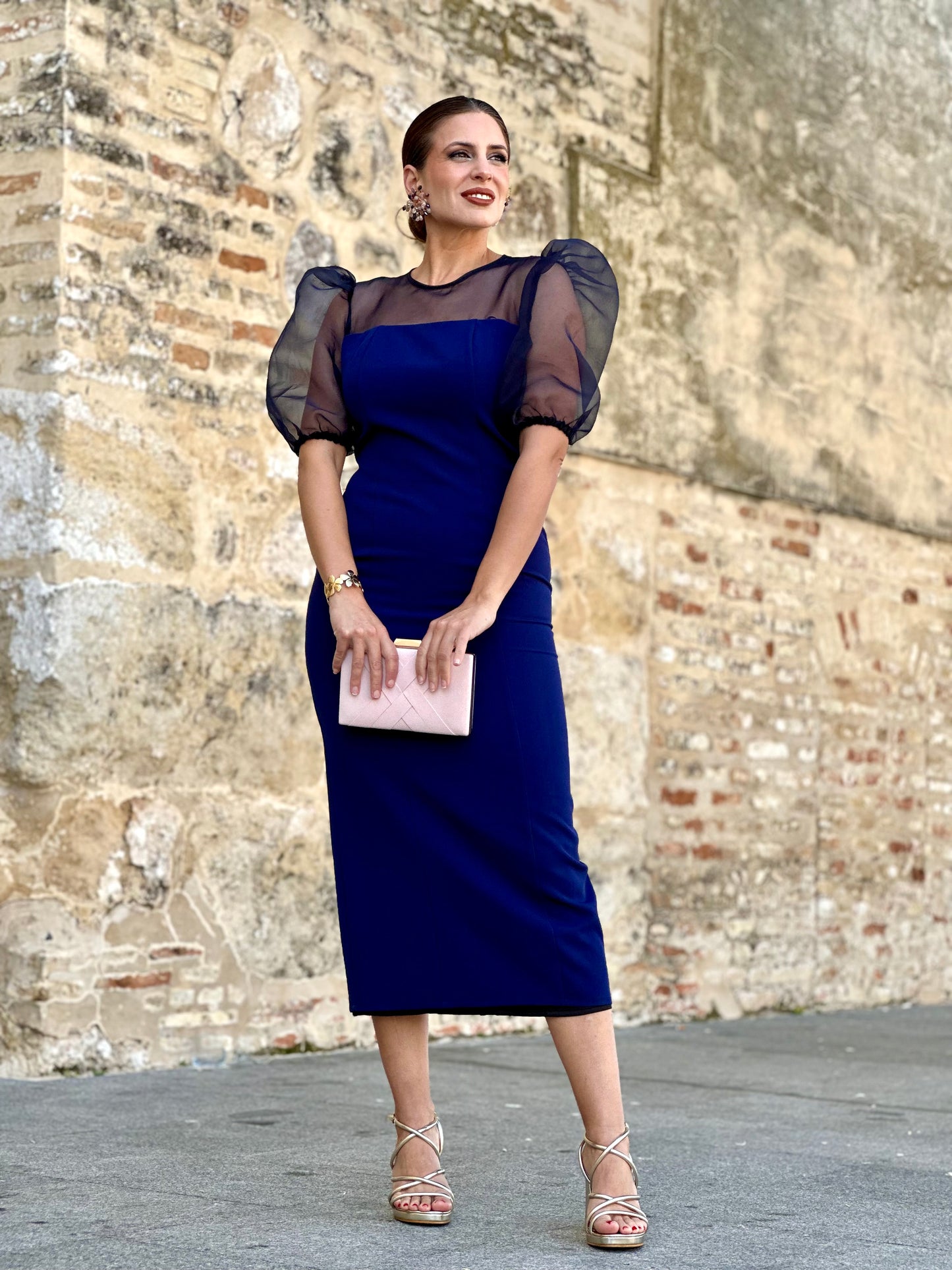 Vestido Mijas Azul Marino