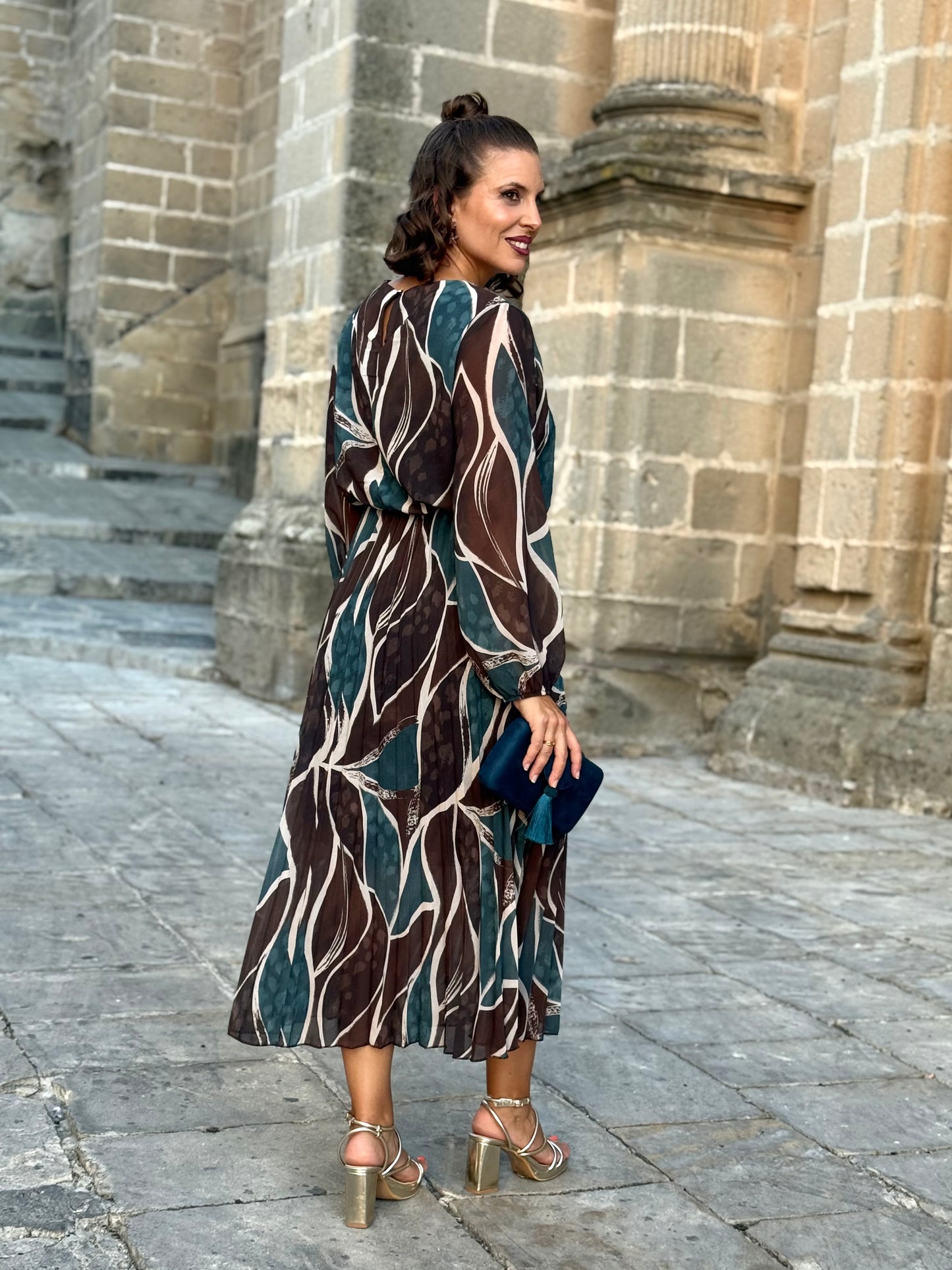 Vestido Paraíso Petróleo