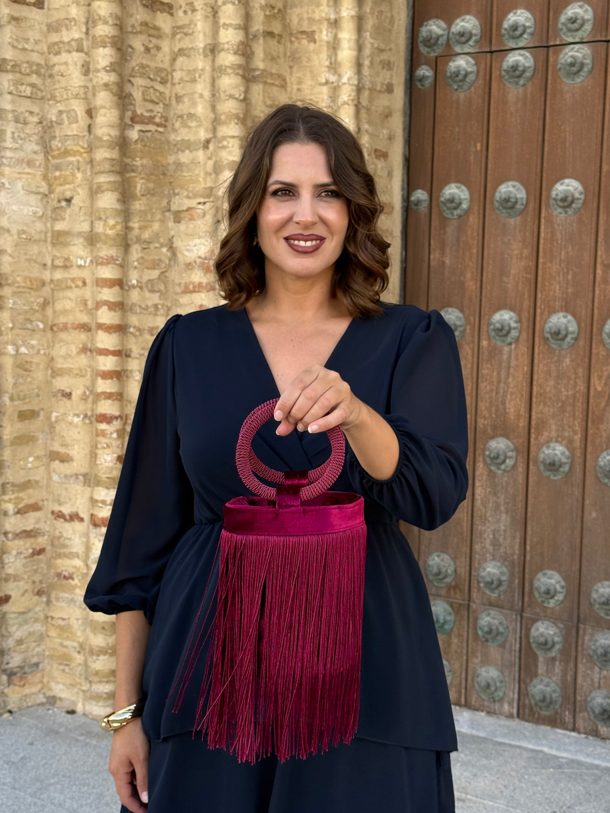 Bolso Rapunzel Vino