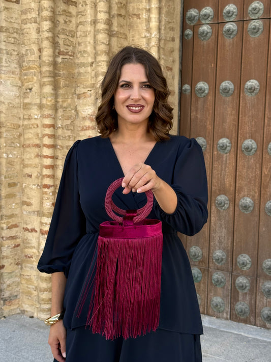 Bolso Rapunzel Vino