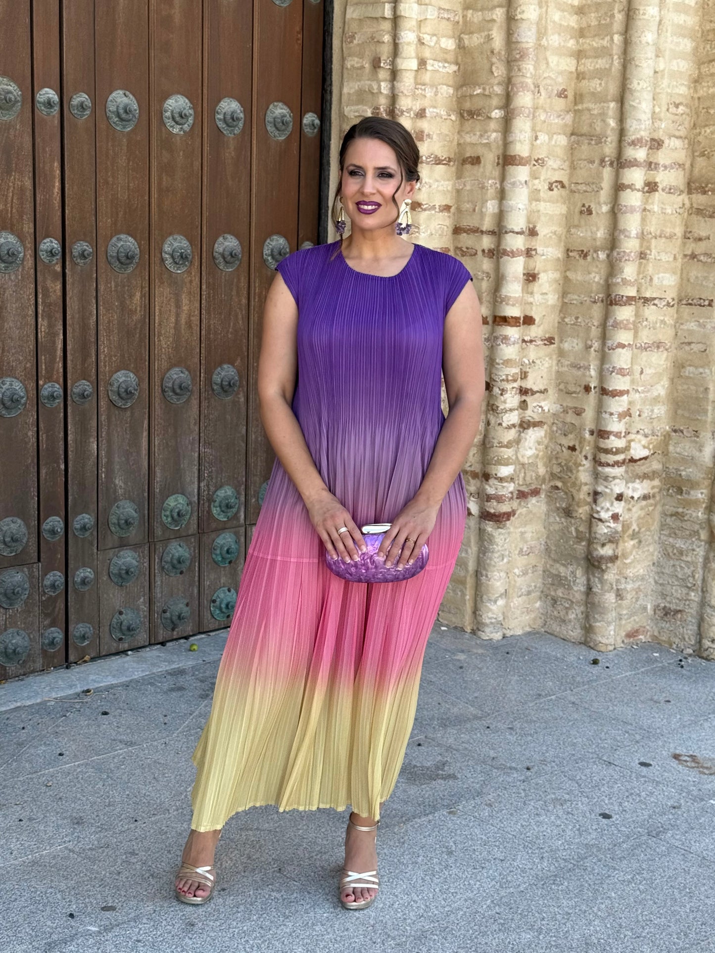 Vestido Armonía Morado