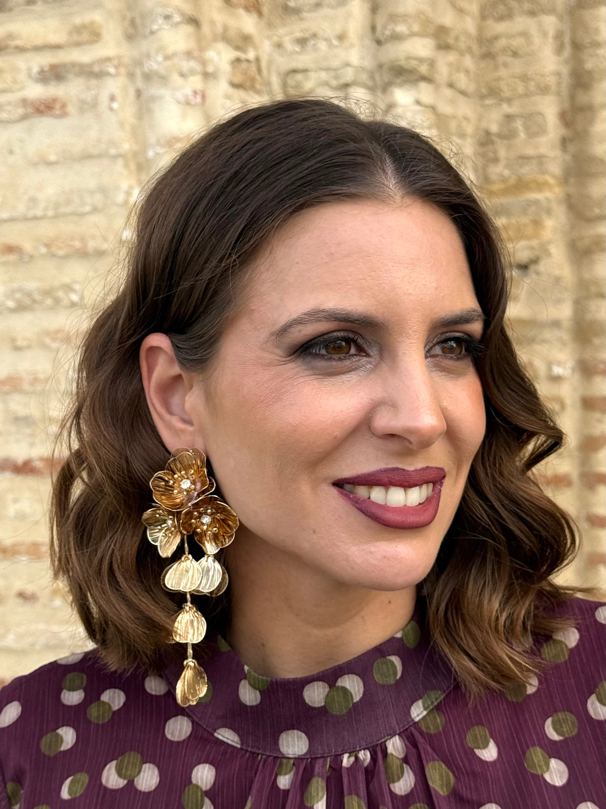 Pendientes San Dorados