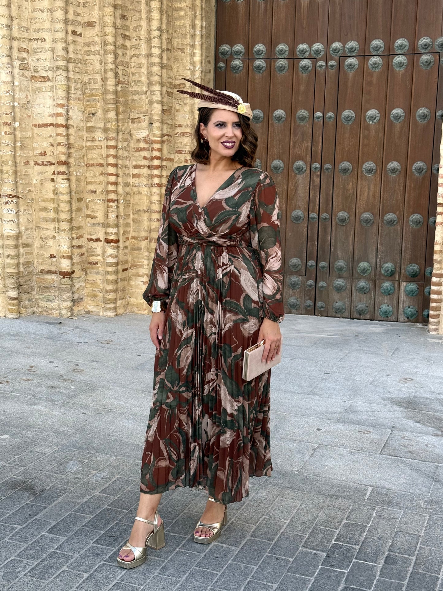 Vestido Nadia Marrón
