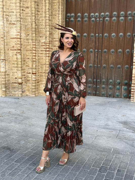 Vestido Nadia Marrón