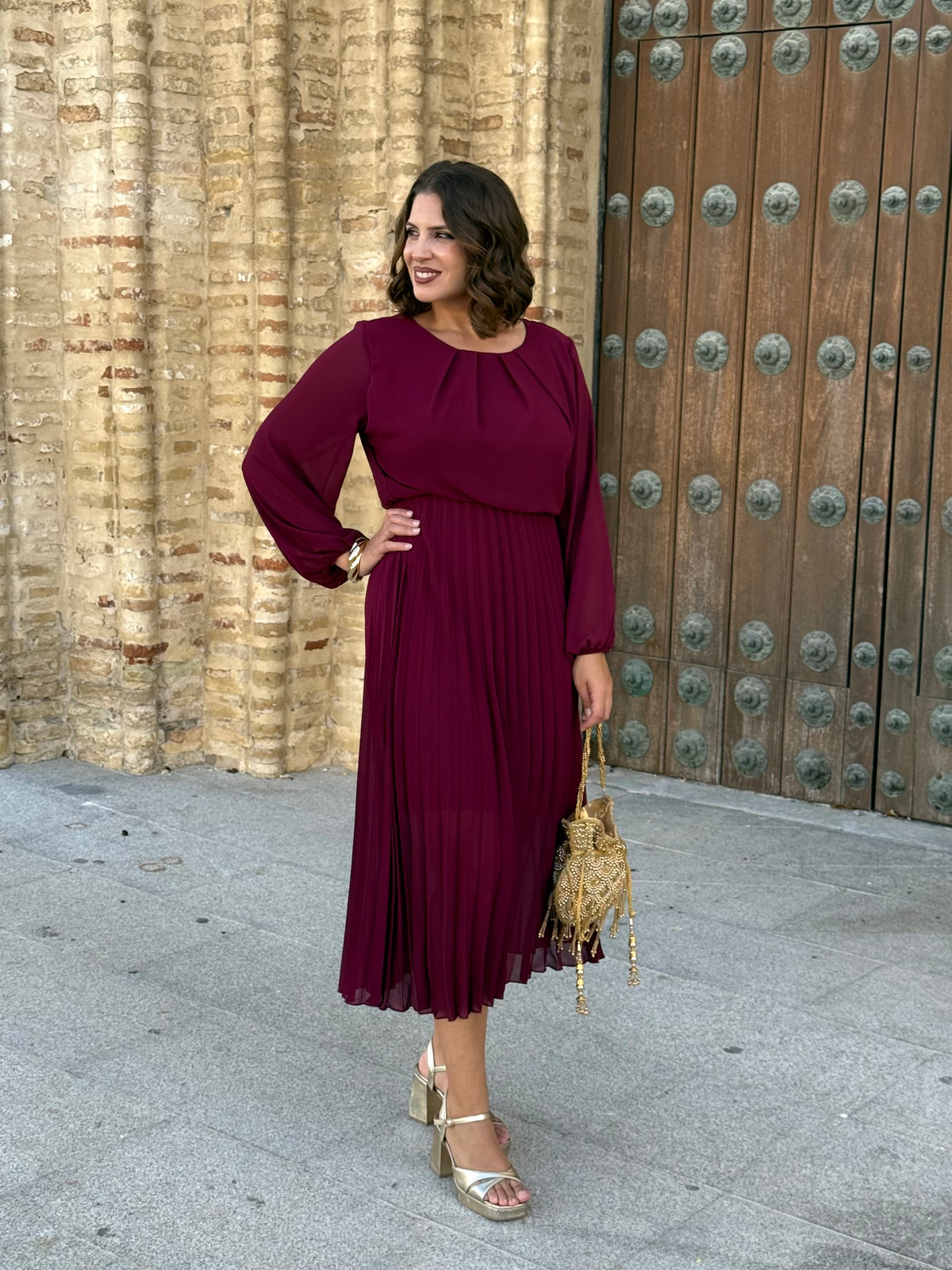 Vestido Bruma Vino