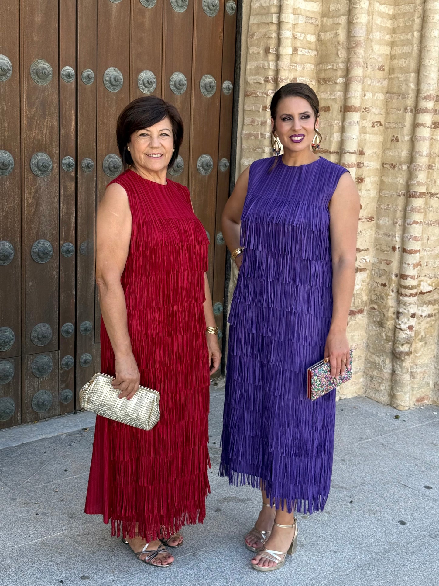 Vestido Belmira Morado