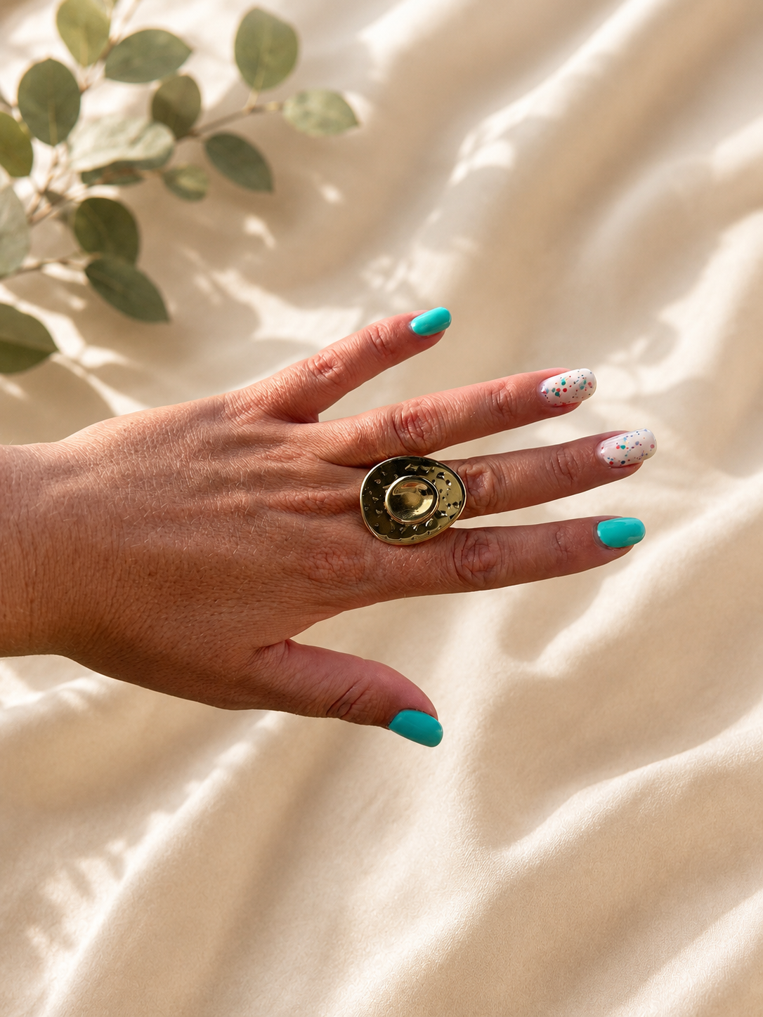 Anillo Eclipse Dorado