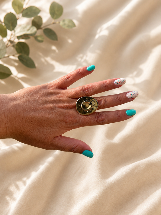 Anillo Eclipse Dorado
