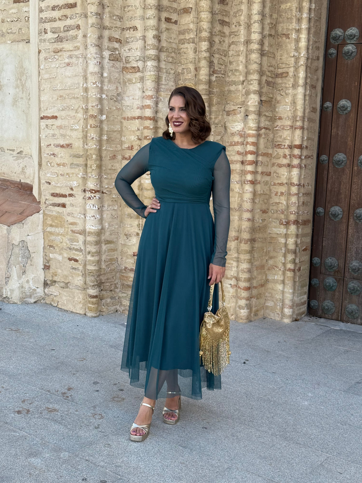 Vestido Dulcinea Turquesa
