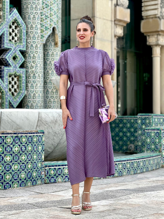 Vestido Abigail Morado