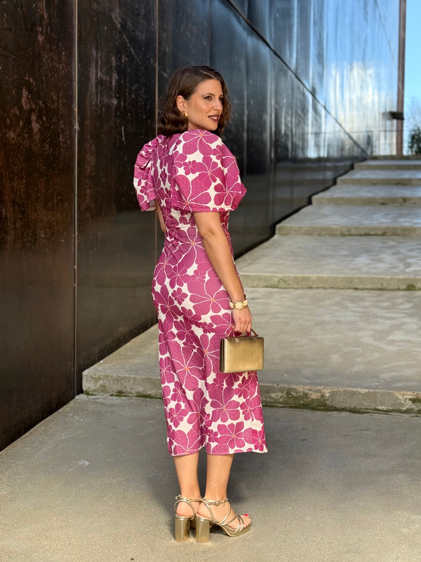 Vestido Lina Buganvilla