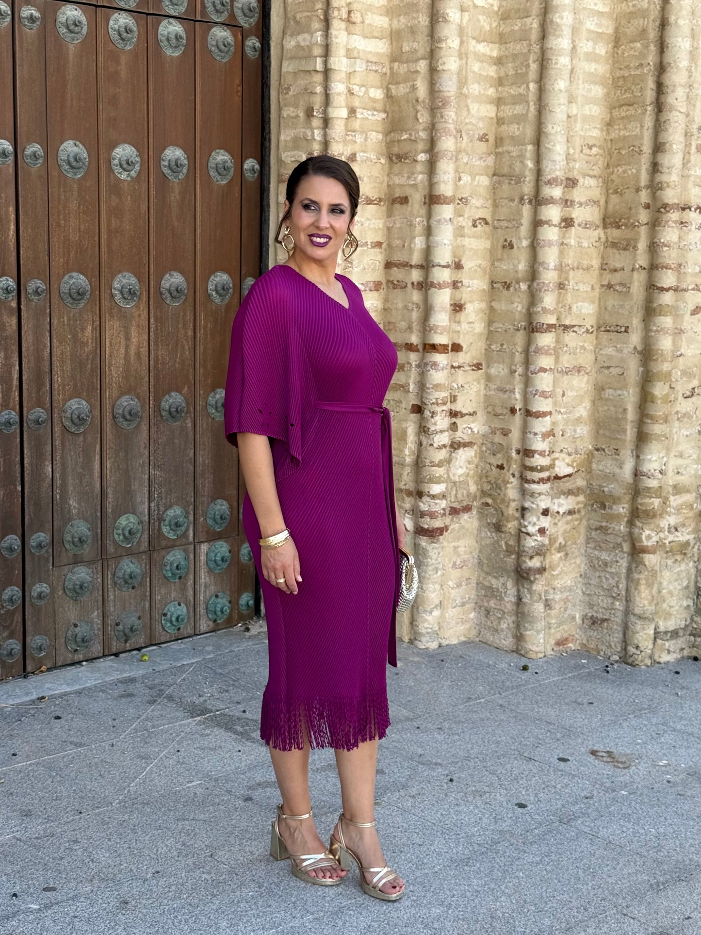 Vestido Mireya Buganvilla