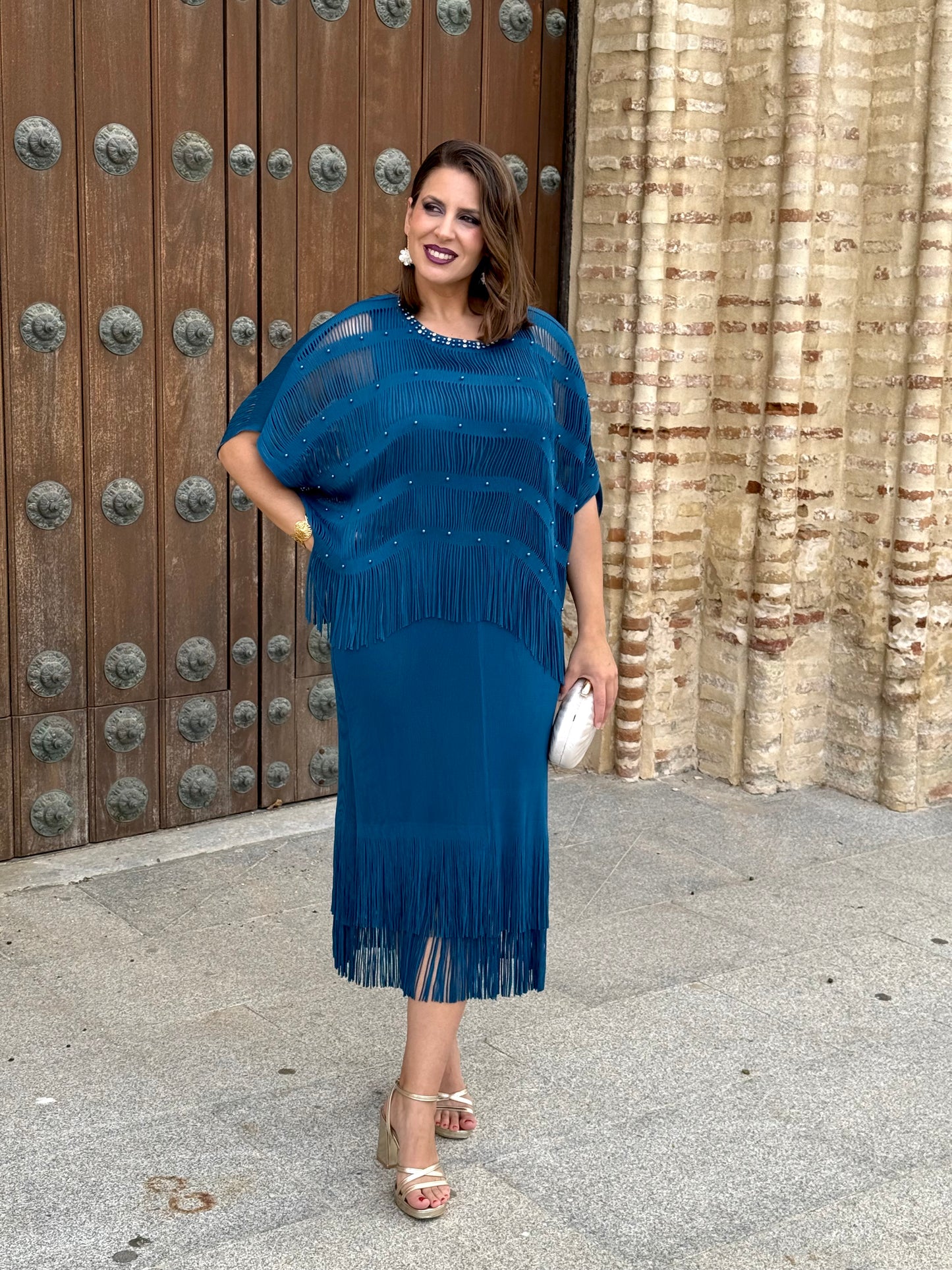 Vestido Soraya Petróleo