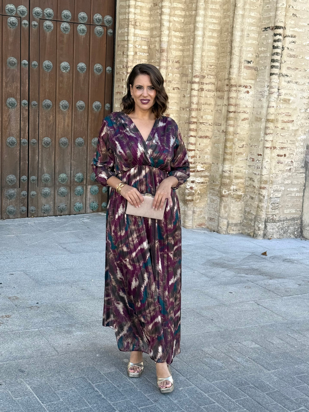 Vestido Olivia Buganvilla