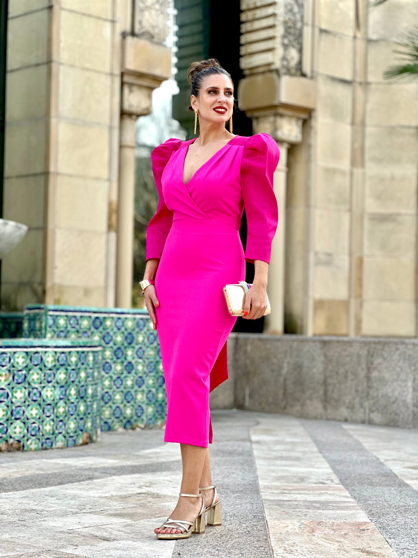 Vestido Granada Fucsia