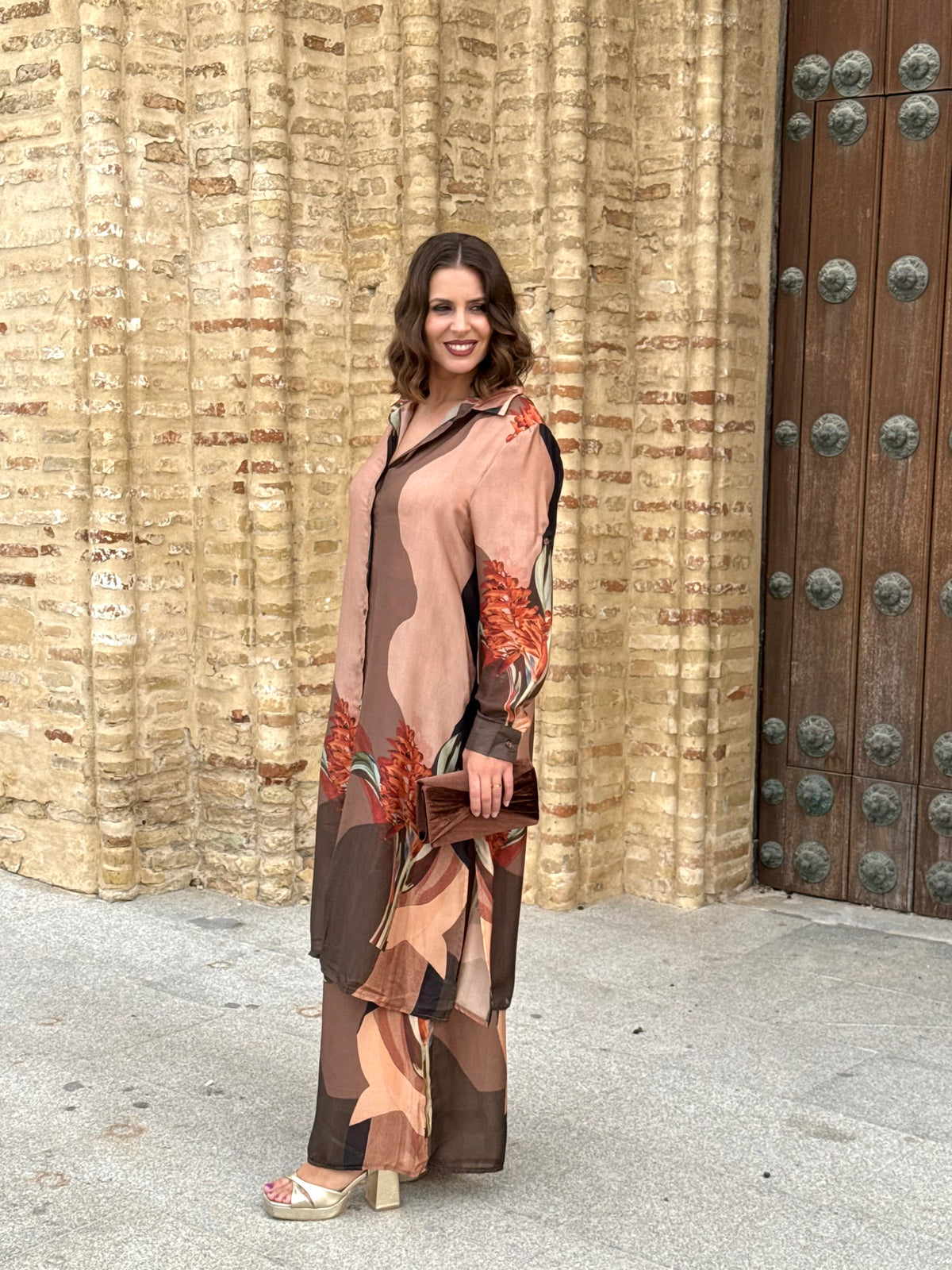Conjunto Camisero Ámbar Beige