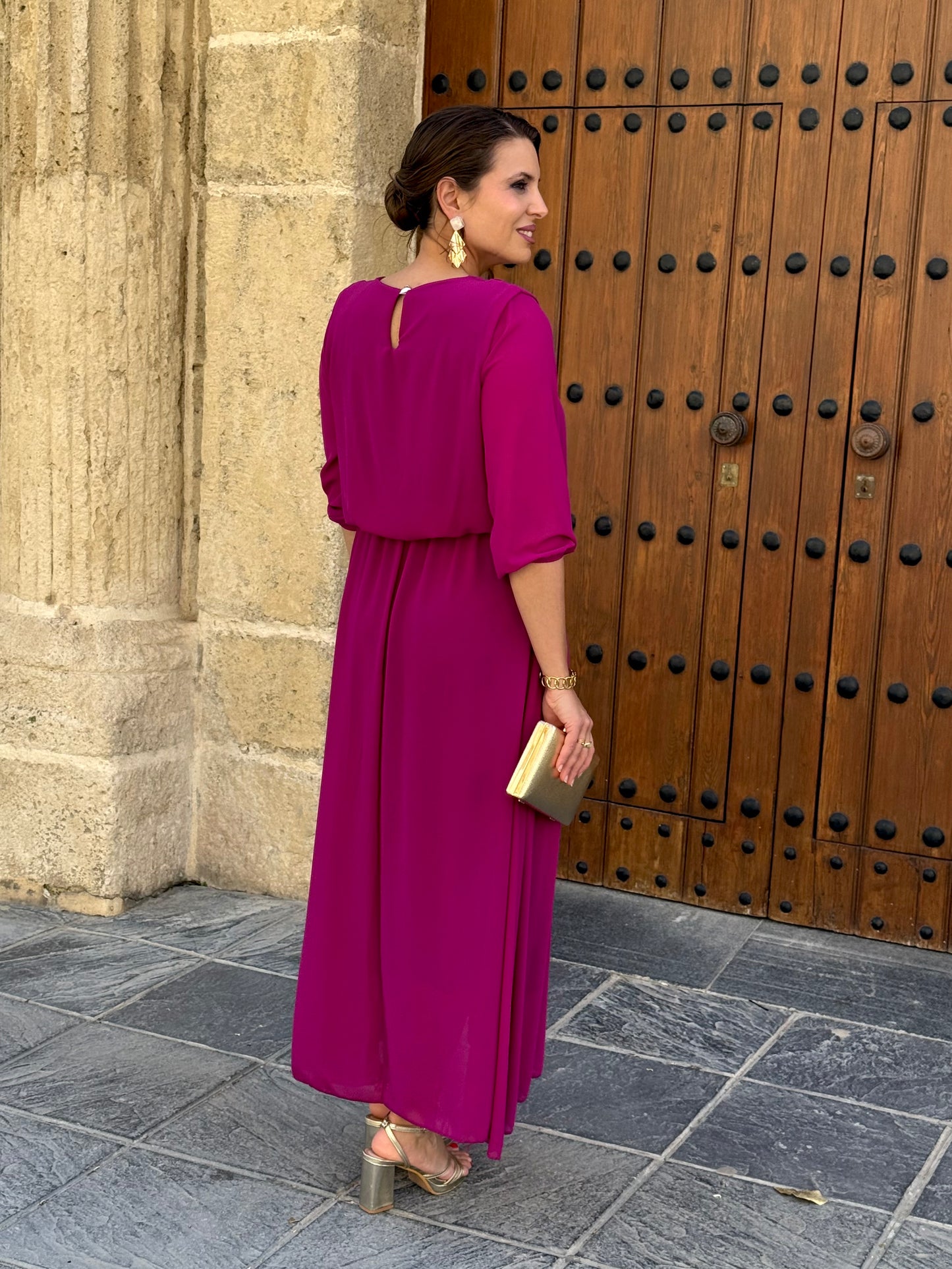 Vestido Miriam Buganvilla