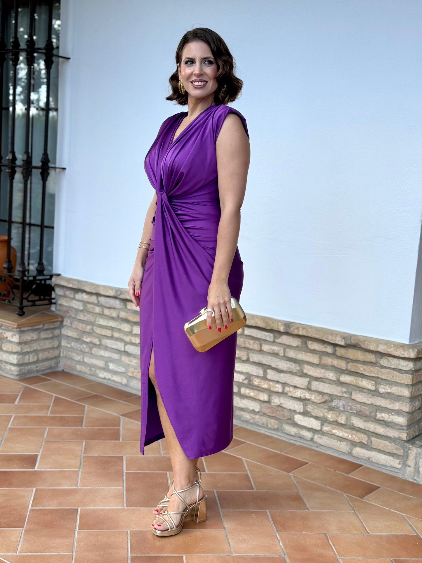 Vestido Perla Morado