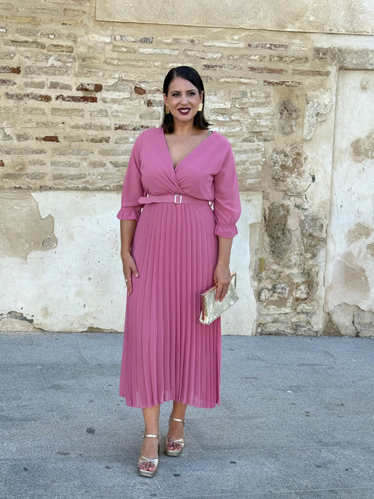 Vestido Harmonía Rosa