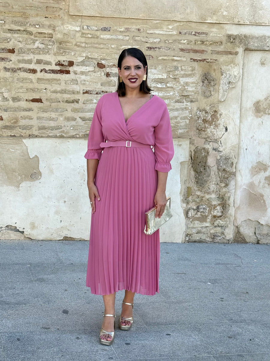 Vestido Harmonía Rosa