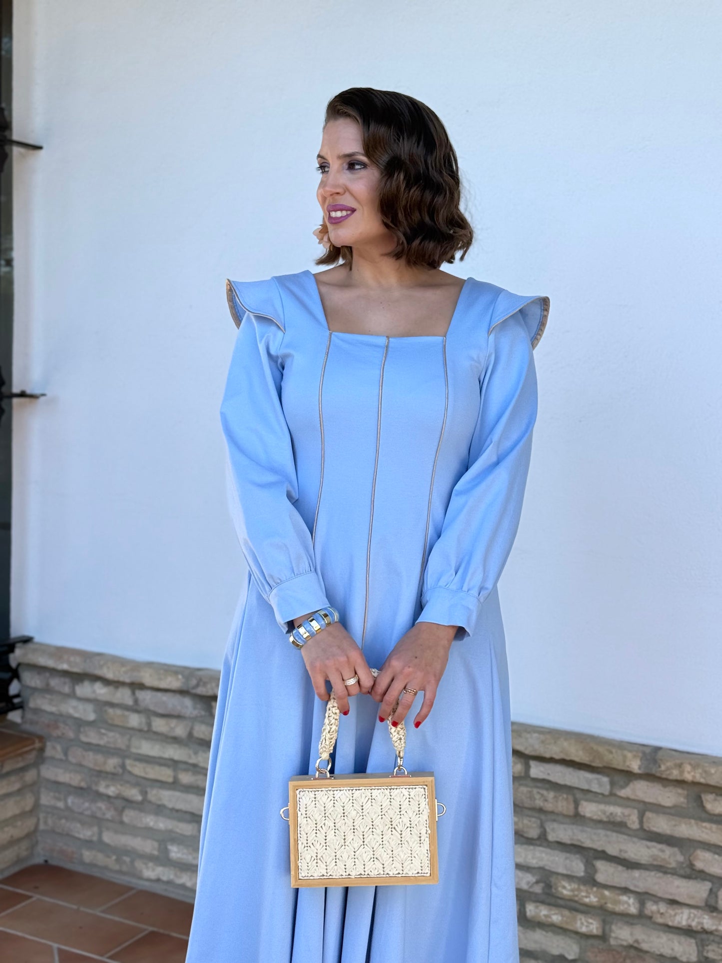 Vestido Bellaria Celeste