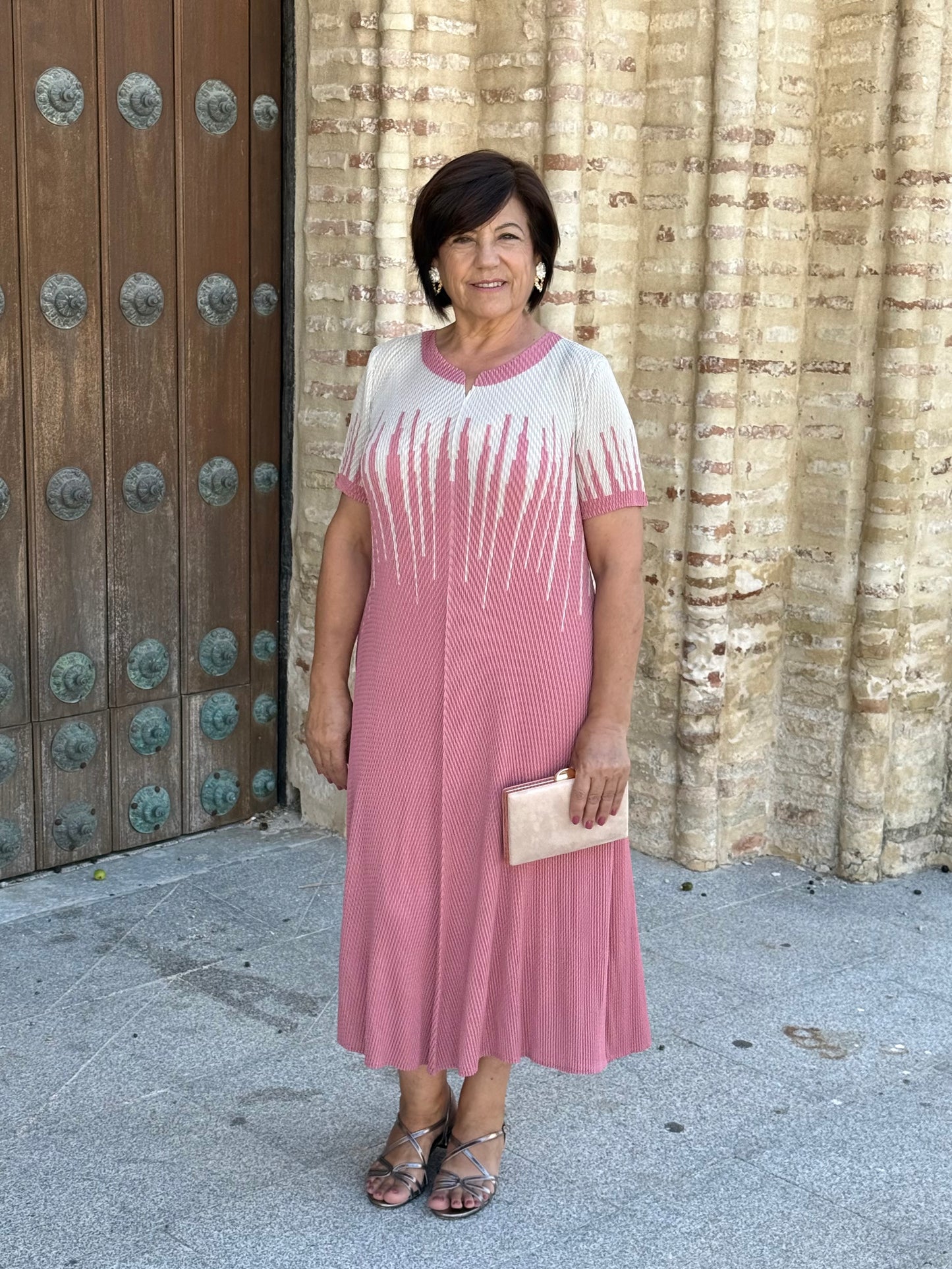 Vestido Lisandra Rosa